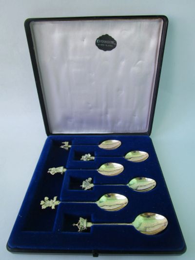 Лот: 19553652. Фото: 1. 227. набор ложечек к свадьбе принца... Сувенирные наборы