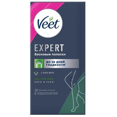 Лот: 23719859. Фото: 1. Veet Эксперт Восковые полоски... Лекарства