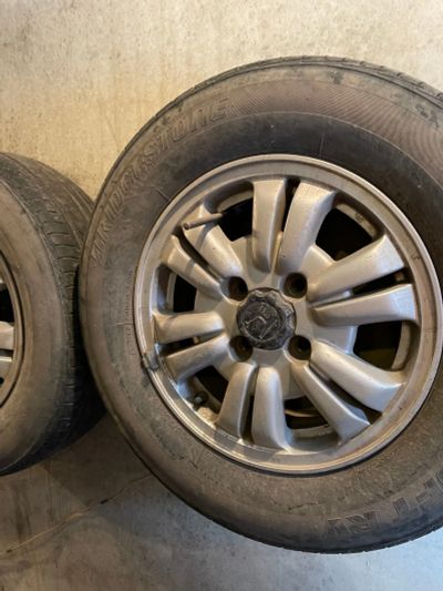 Лот: 19918969. Фото: 1. Комплект колес 4 шт Honda Bridgestone... Шины на дисках