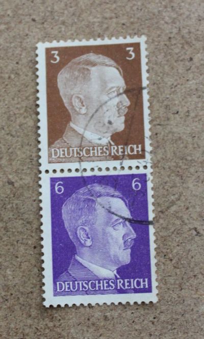 Лот: 23696772. Фото: 1. Германия 1941 года. 3 Рейх. Адольф... Марки