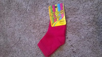 Лот: 9042825. Фото: 1. Носки детские р.14-16 красные... Чулочно-носочные изделия