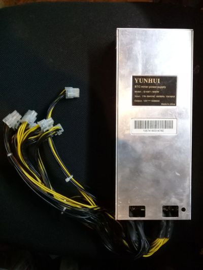 Лот: 15558279. Фото: 1. Блок питания для ASIC асик Yunhui... Корпуса, блоки питания