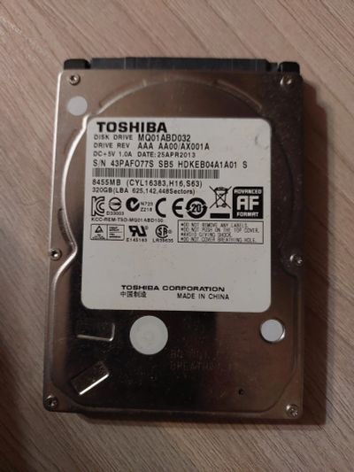 Лот: 23573624. Фото: 1. Hdd. Жёсткие диски (HDD)