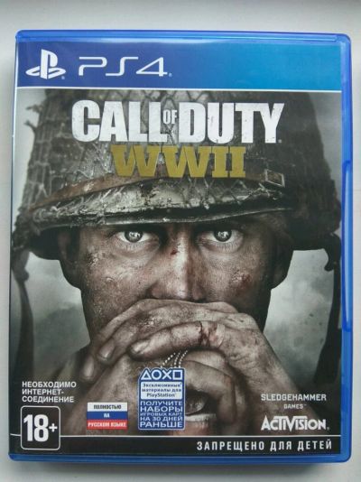 Лот: 11976733. Фото: 1. Игра на ps4 Call of Duty ww2. Игры для консолей
