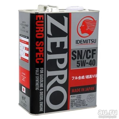 Лот: 14571221. Фото: 1. Моторное масло Idemitsu Zepro... Масла, жидкости