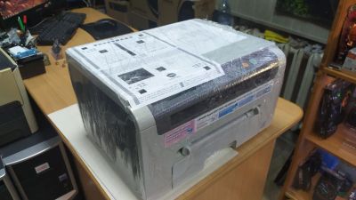 Лот: 23467861. Фото: 1. МФУ Samsung SCX-4200 (принтер... МФУ и копировальные аппараты