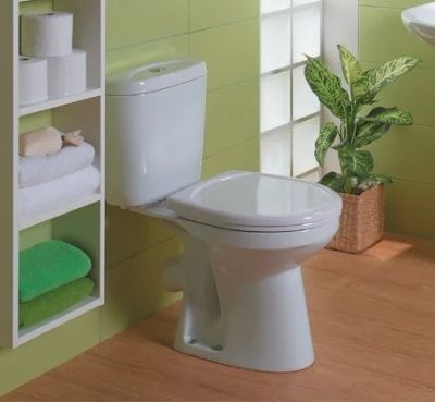 Лот: 8326314. Фото: 1. Унитаз-компакт Анимо в пол (эконом... Унитазы, биде