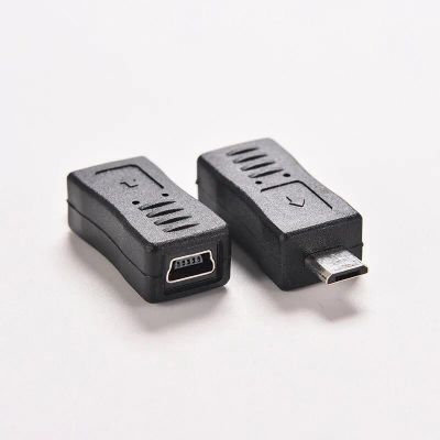 Лот: 21588696. Фото: 1. Переходник mini-USB (F) - micro-USB... Дата-кабели, переходники