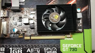 Лот: 7571133. Фото: 1. Видеокарта NVidia GeForce GT 730... Видеокарты