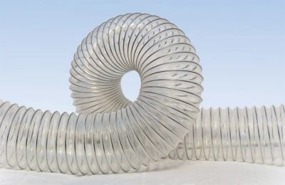 Лот: 7012758. Фото: 1. Гибкий воздуховод PVC из ПВХ... Вентиляция