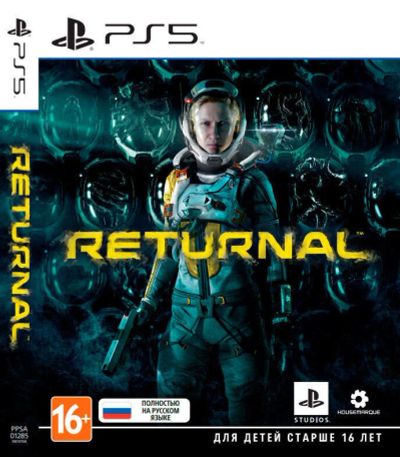 Лот: 17631519. Фото: 1. Диск Returnal PlayStation 5 (PS5... Игры для консолей