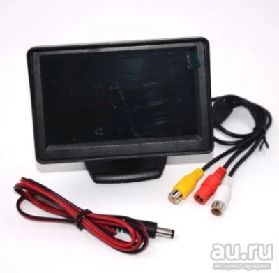 Лот: 16956052. Фото: 1. Автомобильный монитор 4,3 "экран... ЖК-мониторы