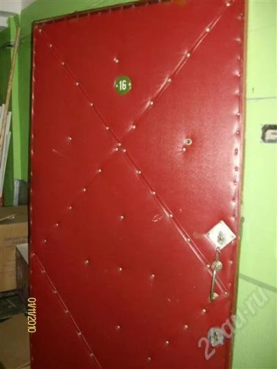 Лот: 593975. Фото: 1. Дверь входная б/у. Фурнитура, комплектующие