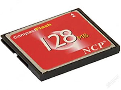 Лот: 2685404. Фото: 1. Compact Flash 128Mb NCP. Карты памяти