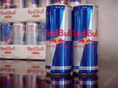 Лот: 1489795. Фото: 1. RED BULL ENERGY DRINK 24/8.4 OZ. Напитки