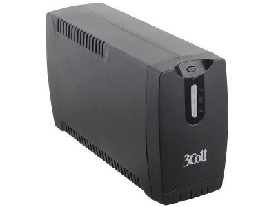 Лот: 4733531. Фото: 1. ИБП 3Cott 500VA-3SE 300W AVR 3... ИБП, аккумуляторы для ИБП