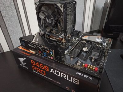 Лот: 17928569. Фото: 1. Игровая основа Ryzen 7 3700X\B450... Комплекты запчастей