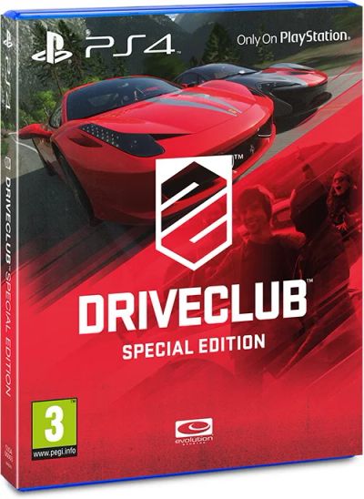 Лот: 4714452. Фото: 1. Drive Club PS4 Специальное издание... Игры для консолей