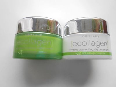 Лот: 4374711. Фото: 1. два крема от Oriflame серии Ecollagen... Уход за лицом 