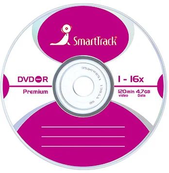 Лот: 8801484. Фото: 1. Диск SmartTrack DVD-R 4.7Gb 16x... CD, DVD, BluRay