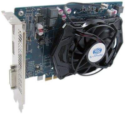 Лот: 8374089. Фото: 1. Sapphire HD 6670 1Gb 128bit. Видеокарты