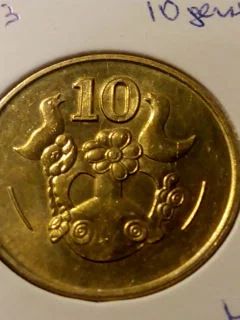 Лот: 11319736. Фото: 1. 727 Кипр 10 центов 1998 год. Европа