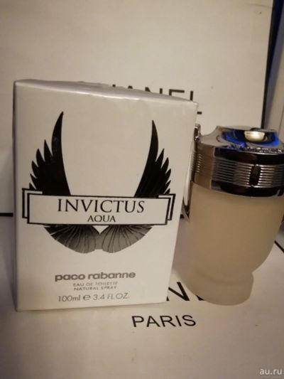 Лот: 12790271. Фото: 1. Invictus Aqua Paco Rabanne, 100ml. Мужская парфюмерия