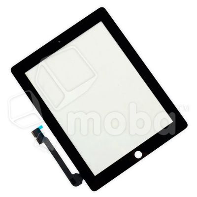 Лот: 18912747. Фото: 1. Тачскрин для iPad 3/4 Черный. Дисплеи, дисплейные модули, тачскрины