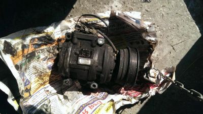 Лот: 7407287. Фото: 1. Компрессор кондиционера 4S-FE... Двигатель и элементы двигателя