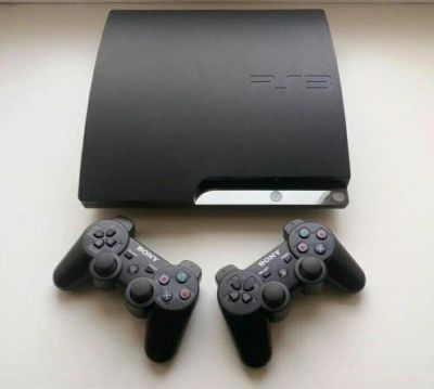 Лот: 17141760. Фото: 1. Sony Playstation 3 Slim 160Gb... Игровые приставки, консоли