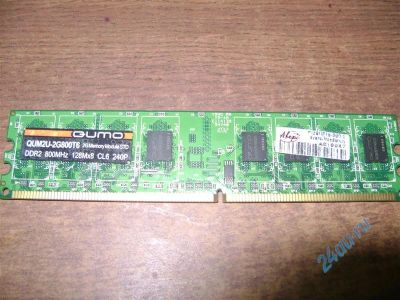 Лот: 711673. Фото: 1. DIMM DDR2 QUMO 2048MB PC6400. Оперативная память