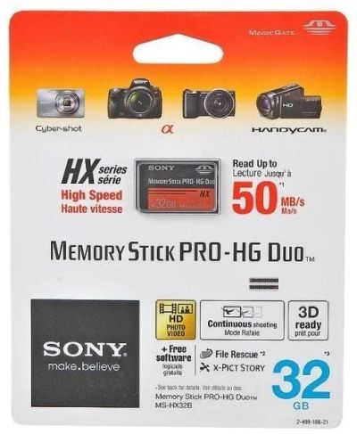 Лот: 3112338. Фото: 1. Memory Stick 32GB SONY Pro Duo. Карты памяти