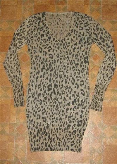 Лот: 1215807. Фото: 1. качественное шикарное платье леопардовой... Платья