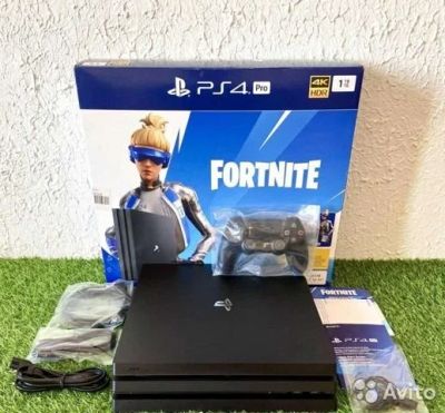 Лот: 17007126. Фото: 1. Sony PS4 Pro 1Tb + Топовые Игры... Игровые приставки, консоли