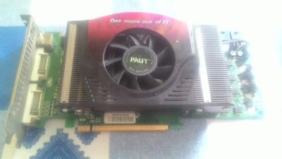 Лот: 8401150. Фото: 1. Видеокарта gforce 9800 gtx+ 512M... Видеокарты