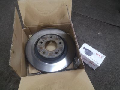 Лот: 17746233. Фото: 1. Тормозные диски переднее Mitsubishi... Тормозная система
