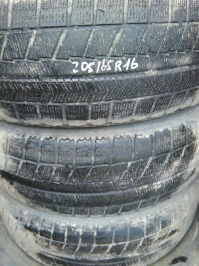 Лот: 11742133. Фото: 1. 205/65 R16 Bridgestone пара. Шины