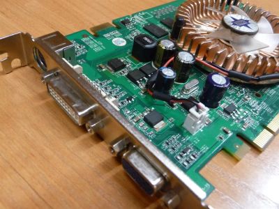 Лот: 3711808. Фото: 1. NVidia GeForce 8600 GT PCI-E 512Mb... Видеокарты