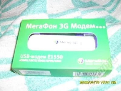 Лот: 473585. Фото: 1. мегафон 3g модем huavei e1550. Проводные модемы