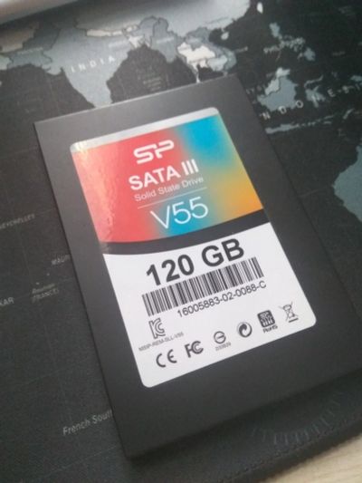 Лот: 14770343. Фото: 1. ssd 120Gb SiliconPower Velox V55. SSD-накопители