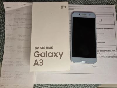 Лот: 20742739. Фото: 1. Смартфон Samsung Galaxy A3 2017... Смартфоны