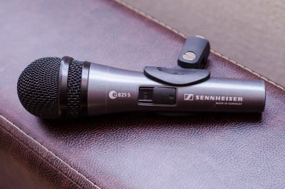 Лот: 13269279. Фото: 1. Микрофон Sennheiser E 825-S (вокальный... Наушники, гарнитуры