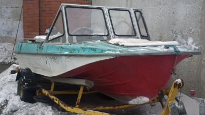 Лот: 5114989. Фото: 1. казанка 5м3 двигатель ymaha 40... Лодки и катера
