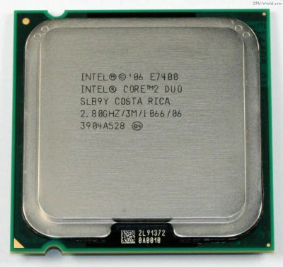 Лот: 5422912. Фото: 1. intel core 2 duo e7400. Процессоры