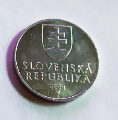 Лот: 25396719. Фото: 1. Словакия 10 геллеров 2000. Европа