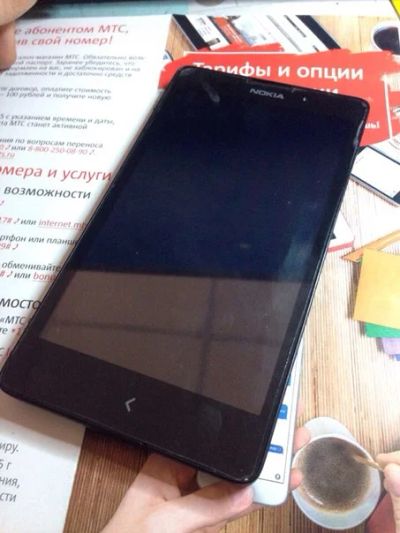 Лот: 6578898. Фото: 1. Модуль Nokia Xl ориг б.у. Дисплеи, дисплейные модули, тачскрины