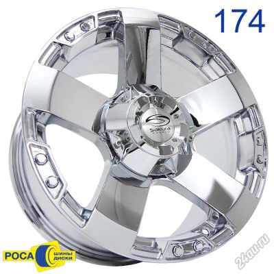Лот: 5632275. Фото: 1. Комплект дисков Sakura Wheels... Диски