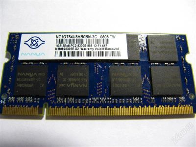 Лот: 2581852. Фото: 1. NANYA 1Gb SO-DIMM. Оперативная память