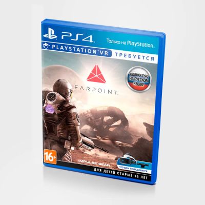 Лот: 16871725. Фото: 1. Farpoint VR PS4. Игры для консолей