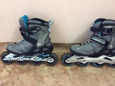 Лот: 9832271. Фото: 1. Ролики RollerBlade цена-качество... Роликовые коньки, скейтборды, самокаты